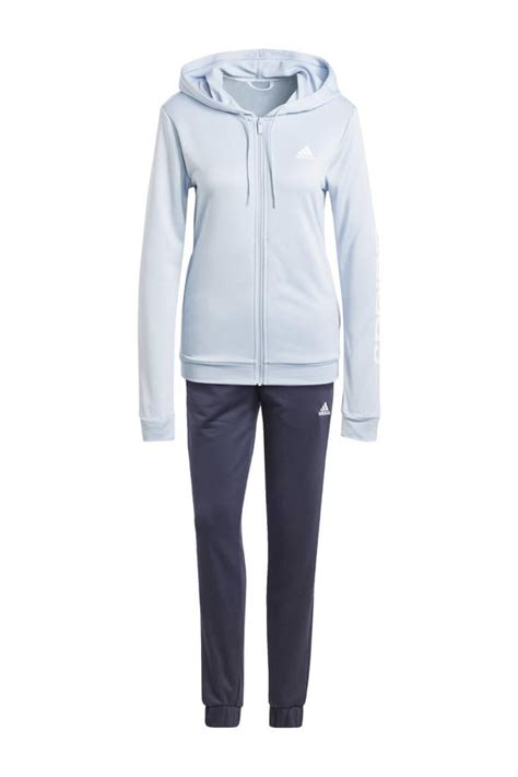 adidas pak blauw|Trainingspakken voor dames .